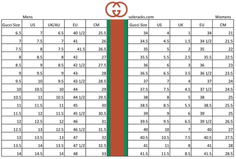 gucci european sizes|gucci ace size chart.